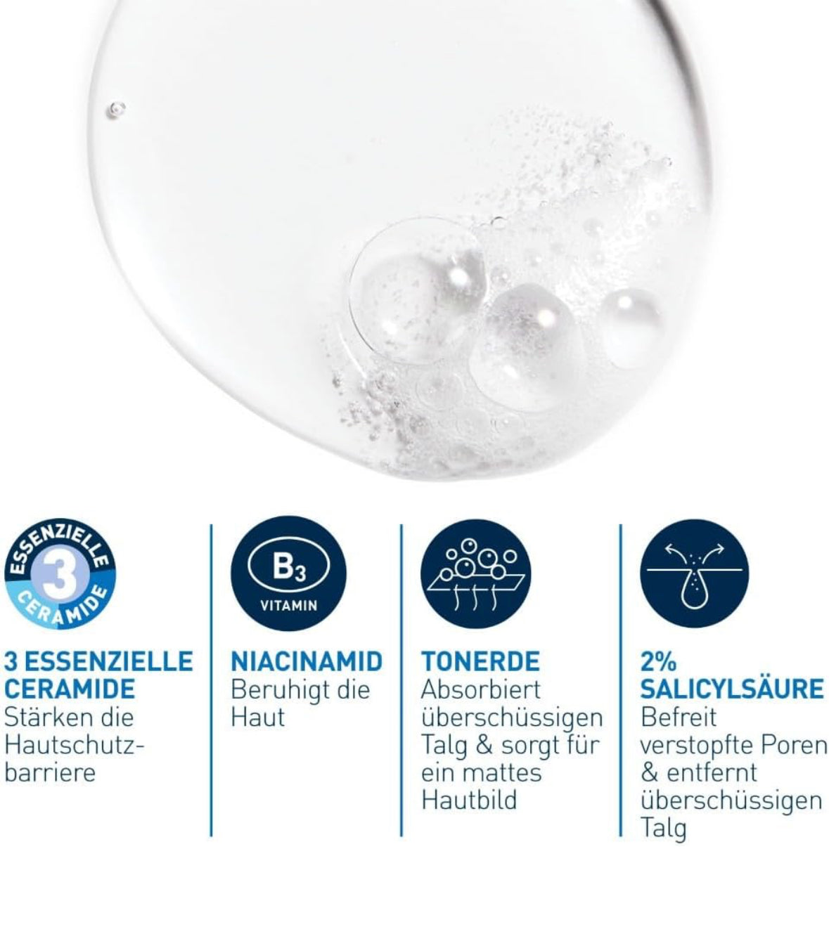 CeraVe Tiefenreinigendes Gel 236 ml – Porentiefe Reinigung & Pflege für Gesicht