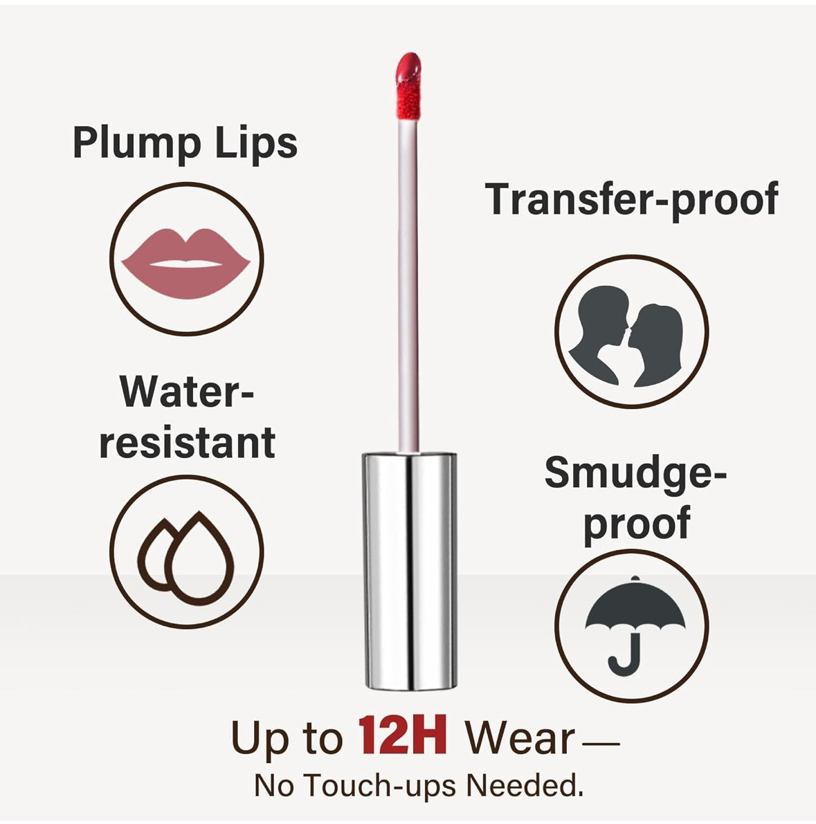 Lip Stain Peel Off Set – 3 Farben Langhaltender Lippenfarbstift, Wischfest, Kussresistent, Vegan – Lippen-Make-up Geschenk