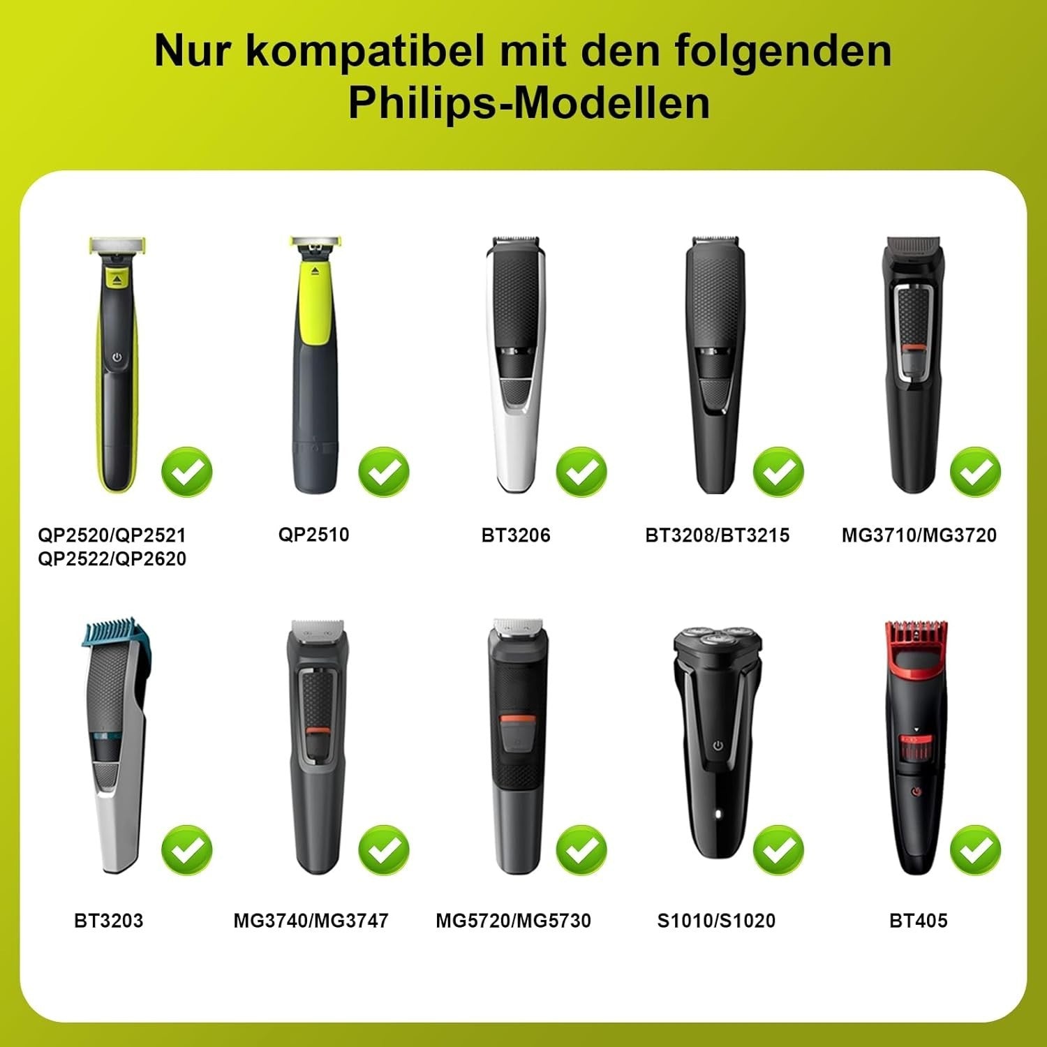Ladekabel Rasierer Philips One Blade Beard Trimmer Netzteil Shaver Charger Kabel