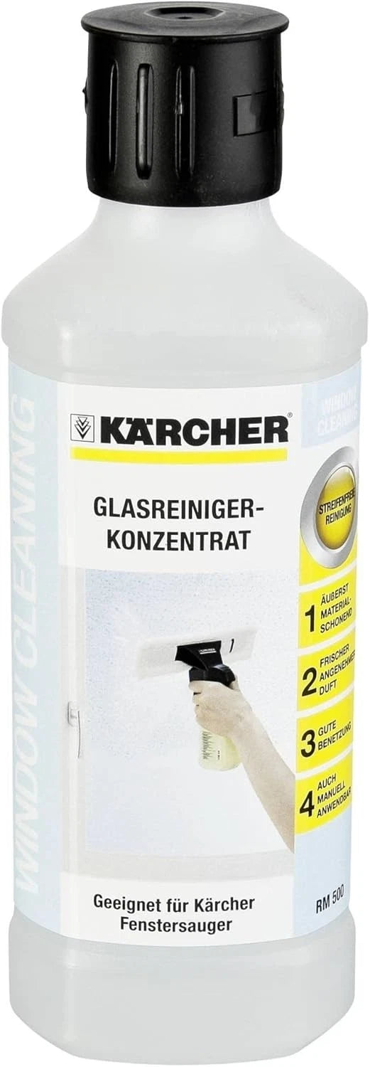 Kärcher Fensterreiniger-Konzentrat RM 500, für eine streifenfreie Reinigung 
