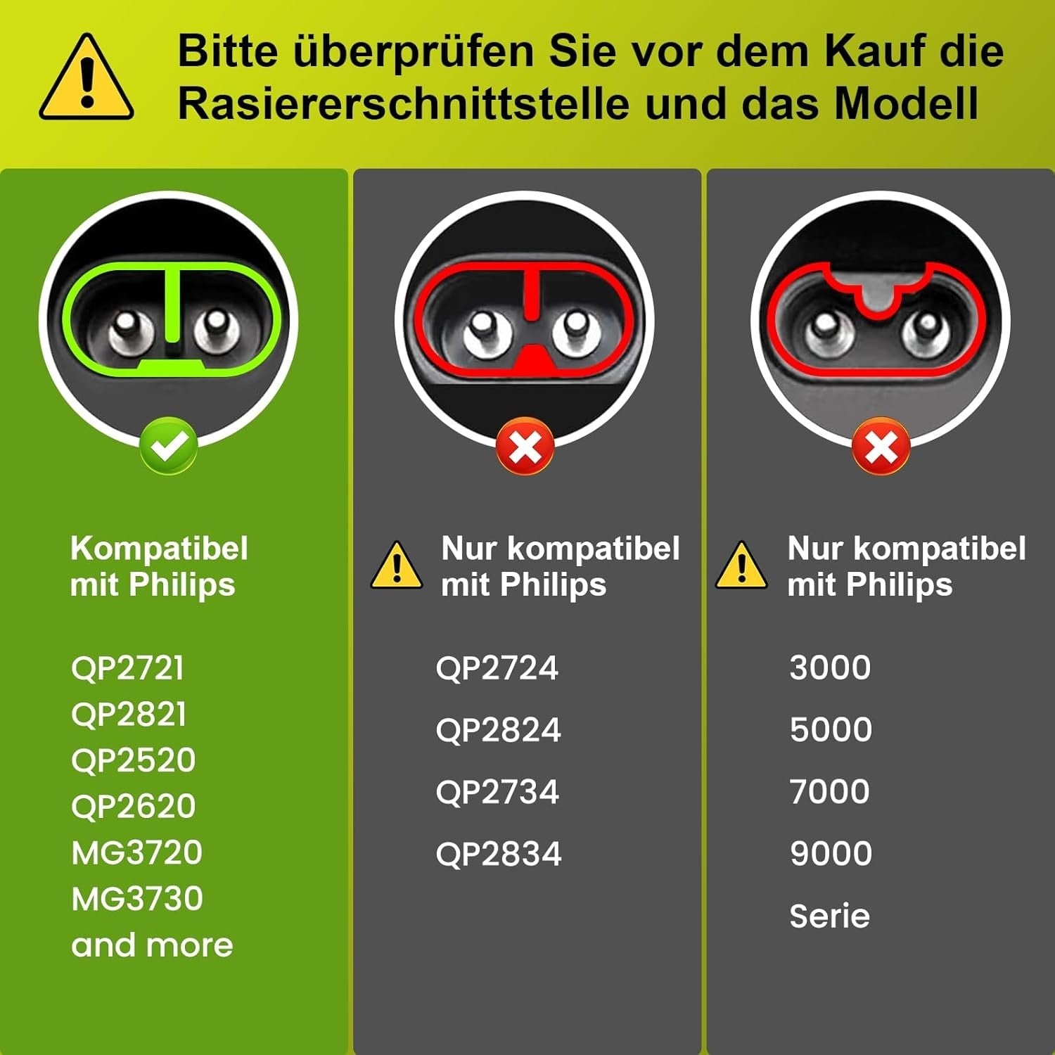 Ladekabel Rasierer Philips One Blade Beard Trimmer Netzteil Shaver Charger Kabel