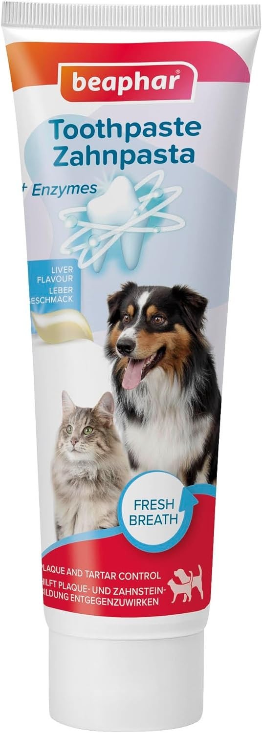 BEAPHAR - Zahnpasta Für Hunde Und Katzen - Schützt Vor Plaque Und Zahnstein - Mi