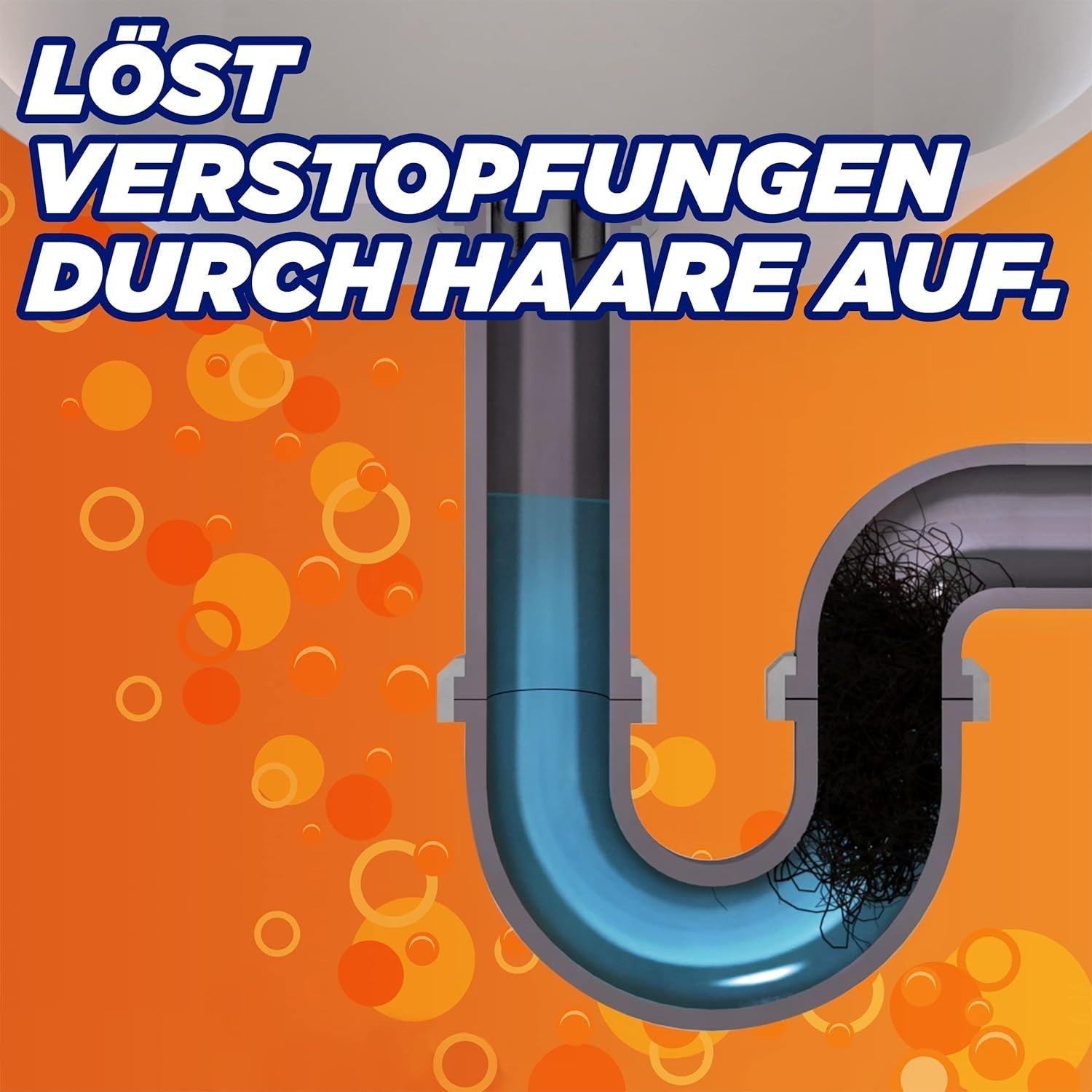 Drano Power Gel Rohrfrei Abflussreiniger Rohrreiniger Küche Bad 3er Pack 3 x 1 L