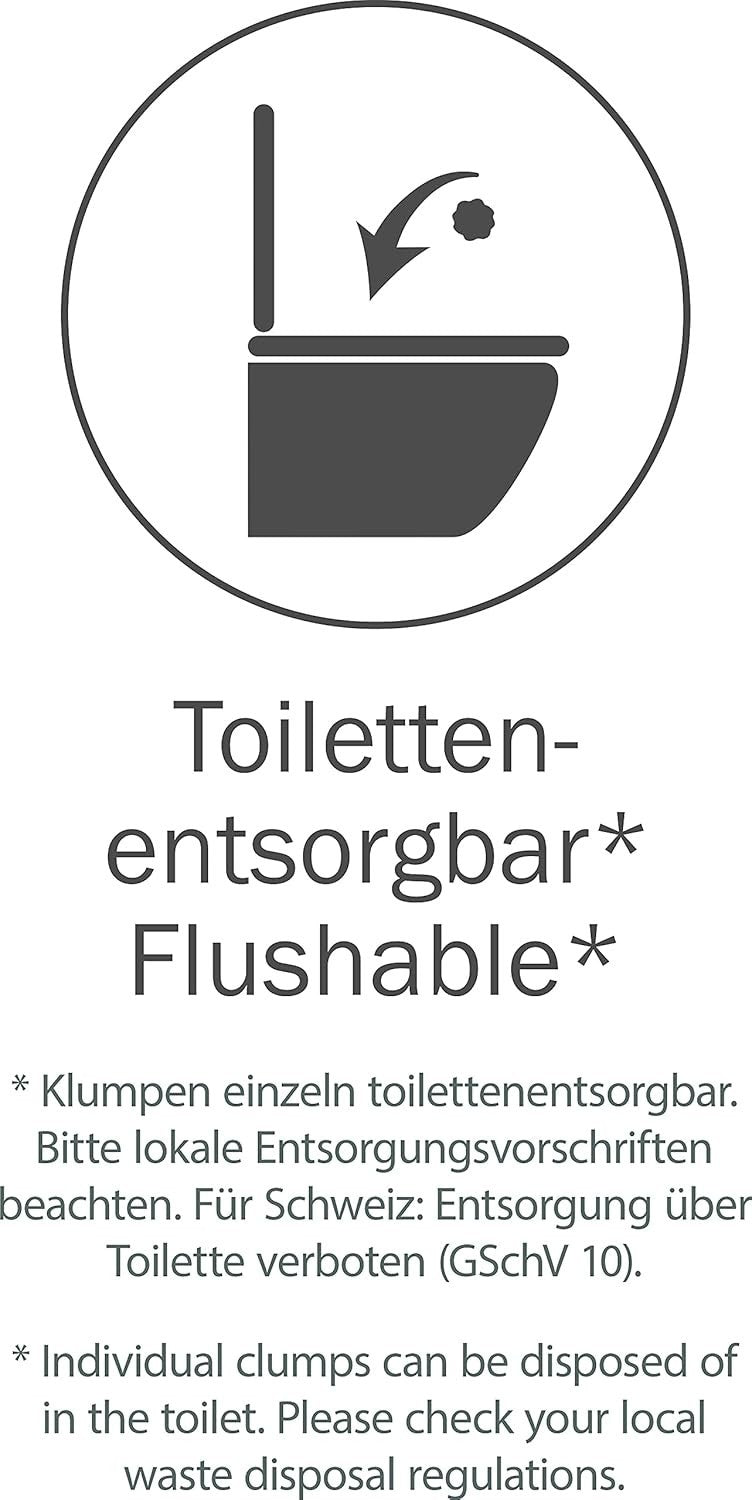 Cat's Best Original 10L – Pflanzliche Klumpstreu mit starker Geruchsbindung