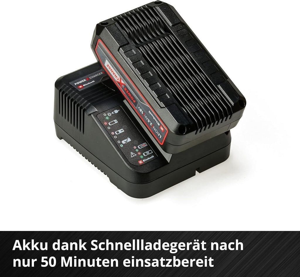 Original Einhell Starter Kit 2,5 Ah Akku und Ladegerät Power X-Change (Li-Ion )