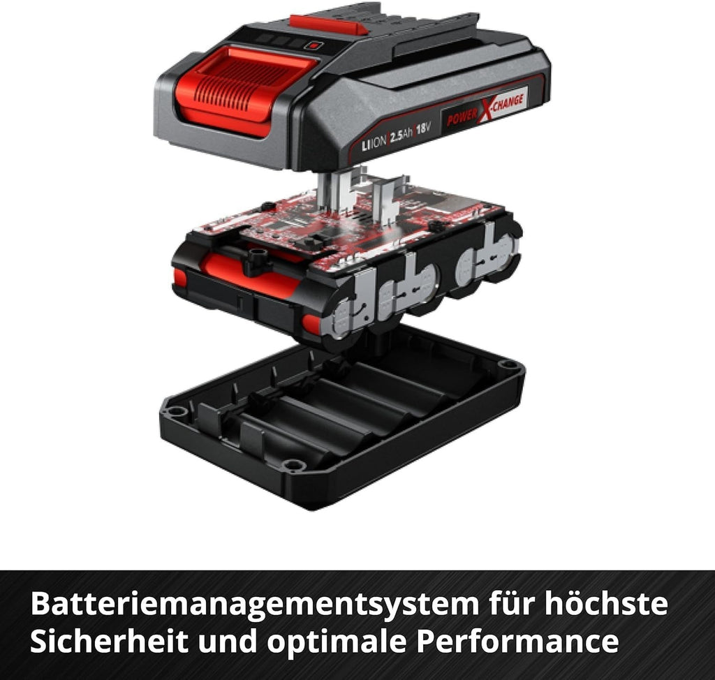 Original Einhell Starter Kit 2,5 Ah Akku und Ladegerät Power X-Change (Li-Ion )