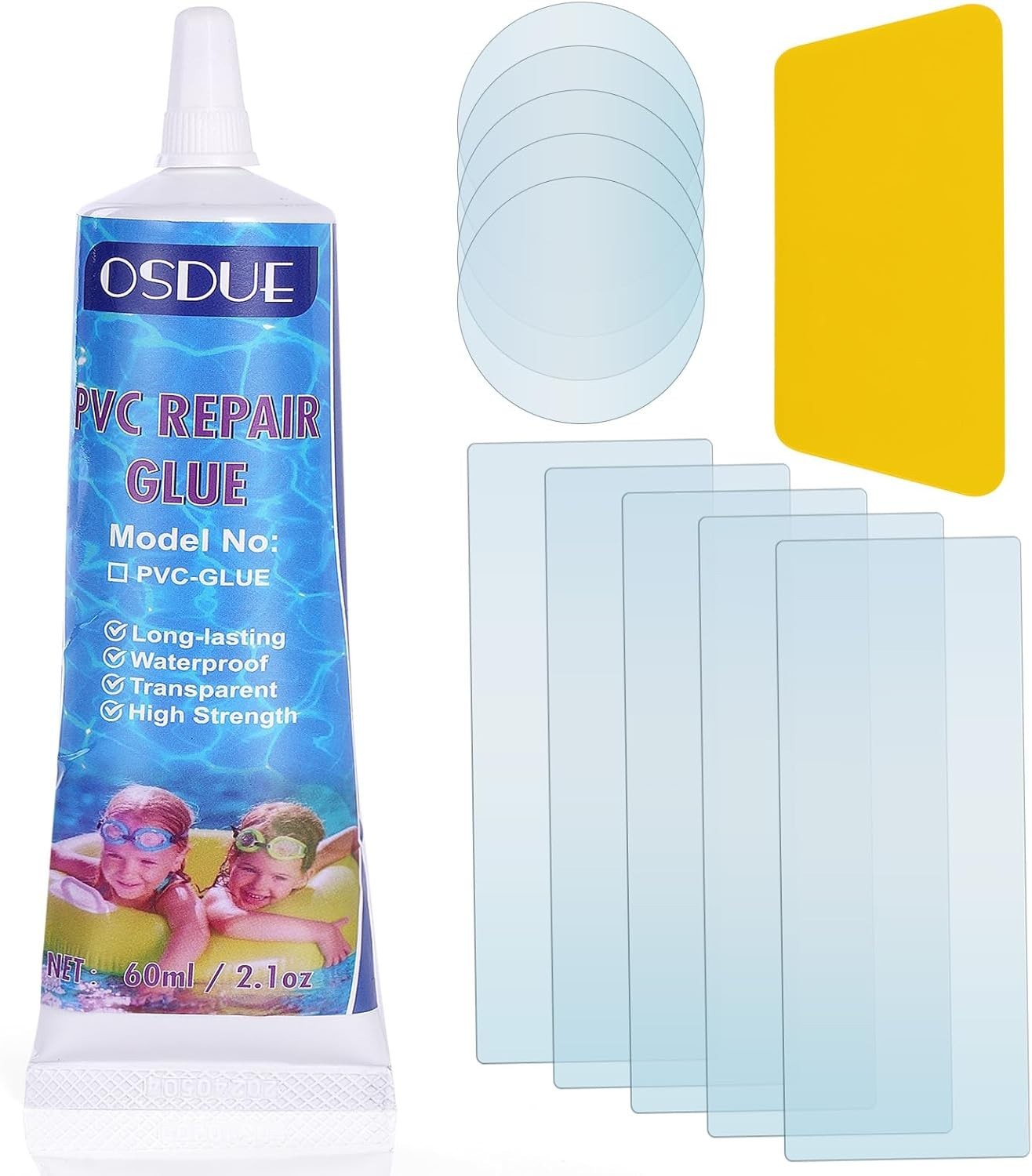 Pool Reparaturset, Pool Flickzeug, Wasserdicht Luftmatratze Reparaturset